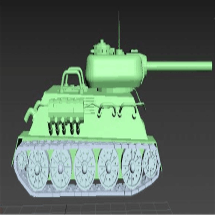 万州充气军用坦克模型